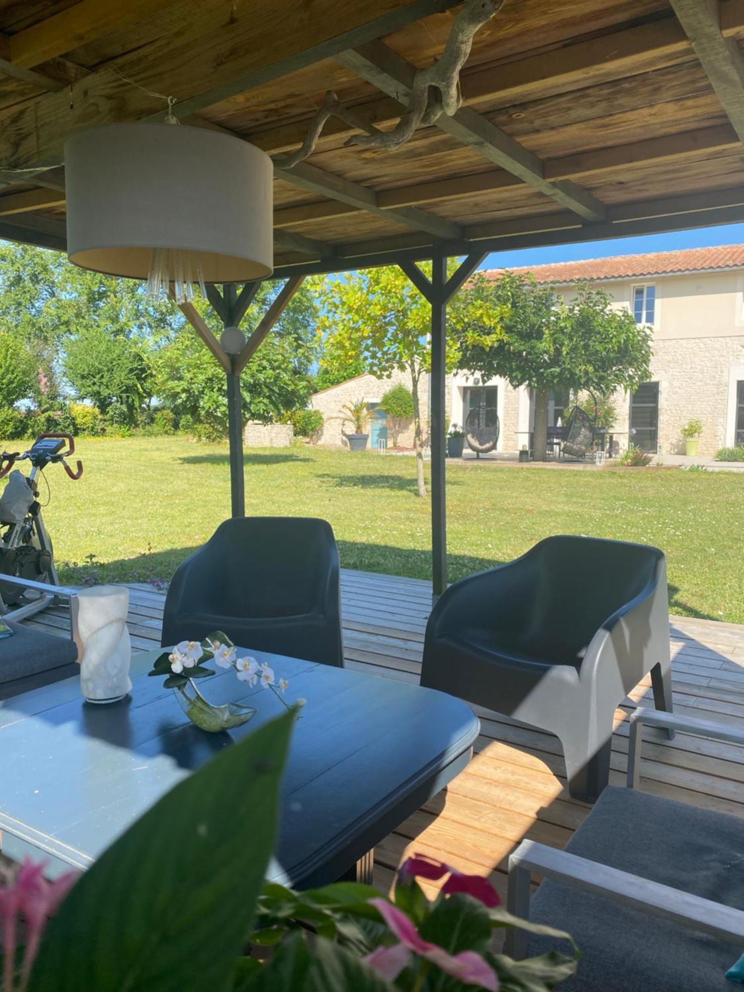 Bed and Breakfast La Chaumeauniere à Aigrefeuille-dʼAunis Extérieur photo